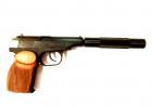 Пистолет пневматический Макарова МР-654К Доработанный дерево (исполнение premium) [Увеличить] 