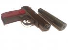 Пистолет пневматический Макарова МР-654К Доработанный особая серия (исполнение exclusive) с бородой [Увеличить] 