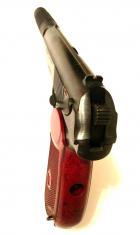 Пистолет пневматический Макарова МР-654К Доработанный с бакелитовой рукоятью (исполнение elite) [Увеличить] 
