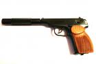 Пистолет пневматический Макарова МР-654К Доработанный дерево (исполнение elite)