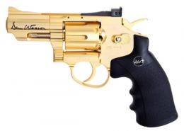 Револьвер пневматический ASG Dan Wesson 2.5" (золотистый) арт. 17374