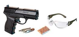 Пистолет пневматический Crosman PRO77 Kit (пули+очки+2баллончика), кал.4,5 мм