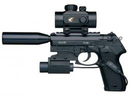 Пистолет пневматический GAMO PT-80 Tactical, кал.4,5 мм