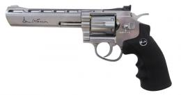 Револьвер пневматический ASG Dan Wesson 6 Silver пулевой 4,5 мм 17611