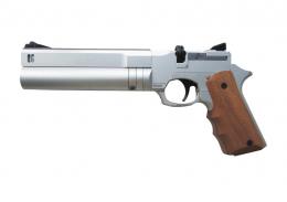 Пистолет пневматический Ataman АР16 компакт металл Silver 4,5 мм