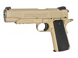 Пистолет пневматический Swiss Arms SA1911 Military Rail Pistol blowback (288507) 4,5 мм