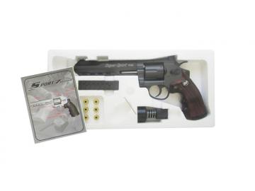 Револьвер пневматический BORNER Super Sport 702, кал. 4,5 мм