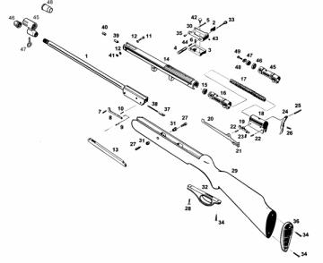 Винтовка пневматическая МР-512-24 4,5 мм (комбинированное ложе)