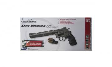 Револьвер пневматический ASG Dan Wesson 8 пулевой 4,5 мм 17612