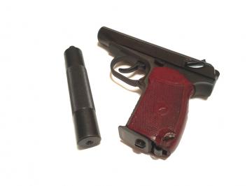 Пистолет пневматический Макарова МР-654К Доработанный особая серия (исполнение premium) [Увеличить] 