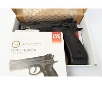 Пистолет пневматический ASG CZ SP-01 shadow 4,5 мм (17526)