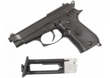 Пистолет пневматический Umarex Beretta M84 FS, сплав, черный (Blowback) арт. 5.8181