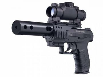 Пистолет пневматический Umarex Walther Night Hawk Black 412.02.30