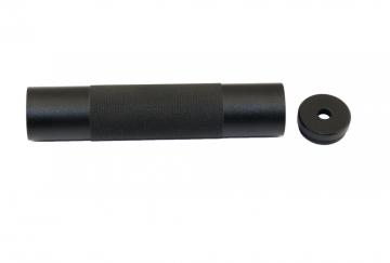 Саундмодератор дюраль вибропоглащающий T72 на ствол 16 мм с креплением Клещ(для мощной пневматики)