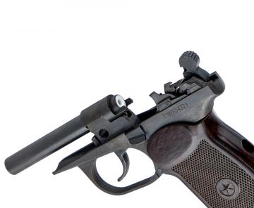 Пистолет пневматический Макарова МР-654К Доработанный особая серия (исполнение premium) с бородой