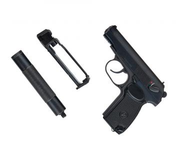Пистолет пневматический Макарова МР-654К-32 Доработанный особая серия (исполнение premium) с бородой