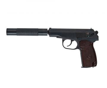 Пистолет пневматический Макарова МР-654К Доработанный особая серия (исполнение exclusive) с бородой 