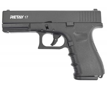 Охолощенный пистолет Retay 17 Glock Черный