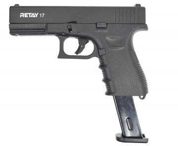 Охолощенный пистолет Retay 17 Glock Черный