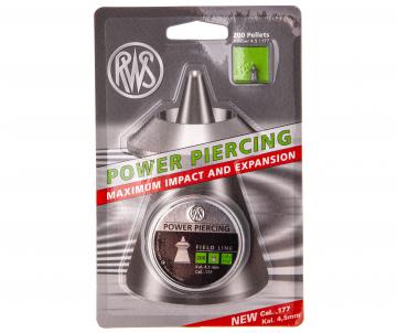 Пули RWS Power Piercing 4,5 мм, 0,58 грамм, 200 штук