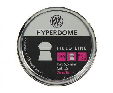 Пули RWS Hyperdome 5,5 мм, 0,71 грамм, 150 штук