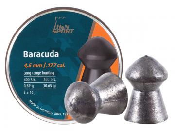 Пули H&N Baracuda 4.5 мм 0,69 гр, 400 штук
