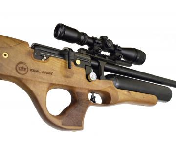 Пневматическая винтовка Kral Puncher Maxi 3 Nemesis PCP (дерево, 6.35 мм)