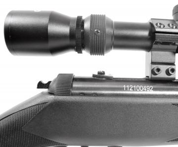 Пневматическая винтовка Borner XS25S (пластик, черный, 4.5 мм)