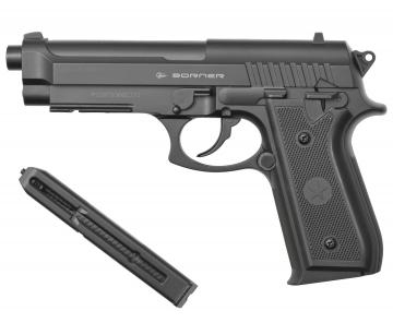 Пневматический пистолет Borner 92 4.5 мм (Berreta 92) пластик