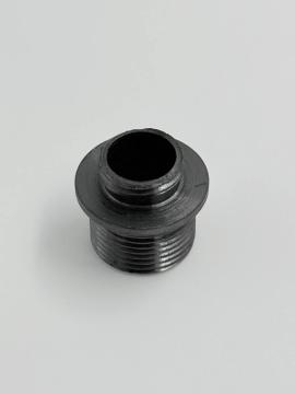 Переходник стальной 14-/11+ (адаптер) для глушителя, ДТК (11х1 (CW) на 14х1 левую (CCW) 