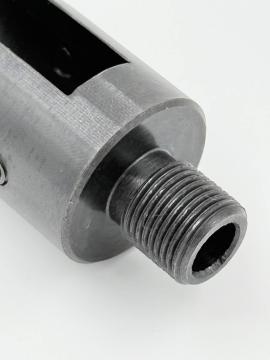 Втулка надульника стальная МР-53/МР-53М для установки модератора (резьба 12 шаг 1)