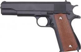 Пистолет страйкбольный Galaxy G.13 Colt 1911 black (спринг) 6мм