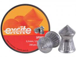 Пули H&N Excite Spike 5,5 мм, 1.02 грамм, 200 штук
