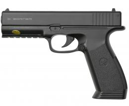 Пневматический пистолет Borner 17 4.5 мм (Glock 17) пластик