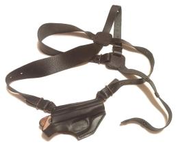 Кобура оперативная коричневая для пистолета ПМ, ИЖ-71, ИЖ-79, МР-654 (натуральная кожа)