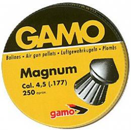 Пули пневматические GAMO Magnum, калибр 4,5  мм., (250 шт.)