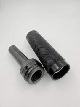 Надульник (мини модератор) Т12 из дюрали с без резьбовым креплением на ствол 16 мм