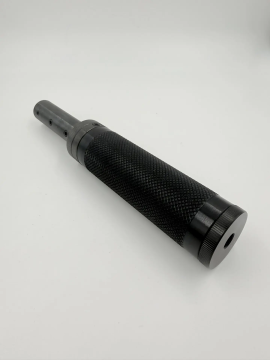 Надульник (мини модератор) Т12 из дюрали с без резьбовым креплением на ствол 16 мм