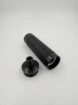 Надульник (мини модератор) Т12 из дюрали для пневматического пистолета Hatsan Jet 