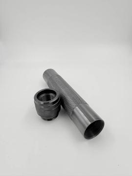 Имитатор глушителя ПБС-1( воронение, сталь, резьба М24х1.5)