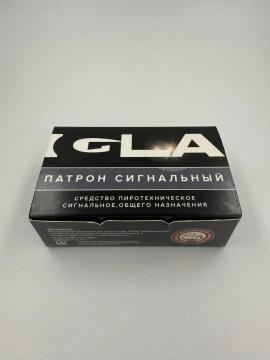 Патрон сигнальный пластиковый удлиненный IGLA (набор 15 шт, три цвета) 