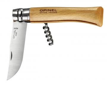 Нож opinel n 10 inox (со штопором) арт.001410