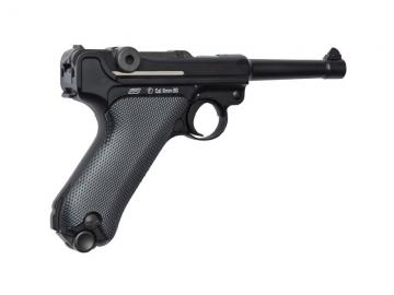 Пистолет страйкбольный ASG Luger P08 (16229) грин газ, blowback, кал. 6мм