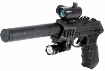 Пистолет пневматический GAMO PT-80 Tactical, кал.4,5 мм