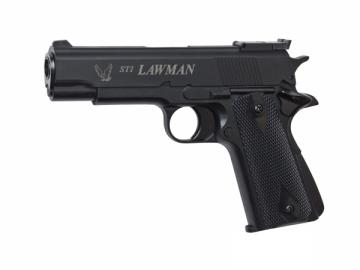 Пистолет страйкбольный ASG STI Lawman (14770) грин газ, кал. 6мм