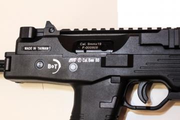 Пистолет-пулемет страйкбольный ASG MP9 A1 6мм. арт. 17380