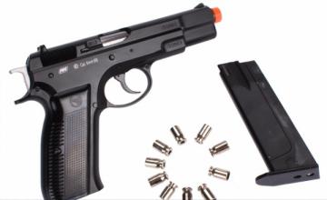 Пистолет страйкбольный ASG CZ 75 RSS blowback (16924) грин газ, кал 6 мм