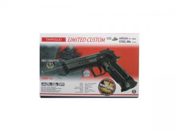 Пистолет пневматический Swiss Arms Tanfoglio Limited Custom (358005) 4,5 мм