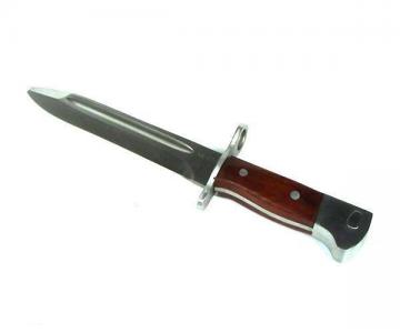 Нож нескладной АК-47 (серт. АК-47M металл, дерево) Pirat