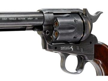 Револьвер пневматический Umarex Colt SAA .45-5,5 blue finish пулевой 4,5 мм